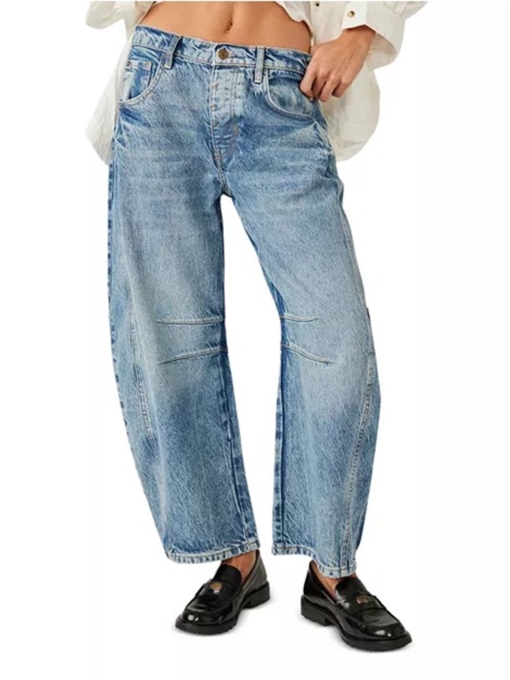 We The Free Good Luck Barrel Jean 27